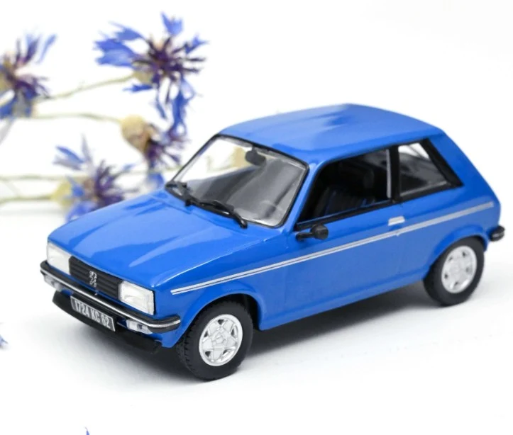 Peugeot 104 ZS 1979 Ibis Blue 1:43