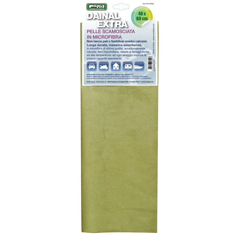 Pelle scamosciata in microfibra Dainal Extra 60x60 cm