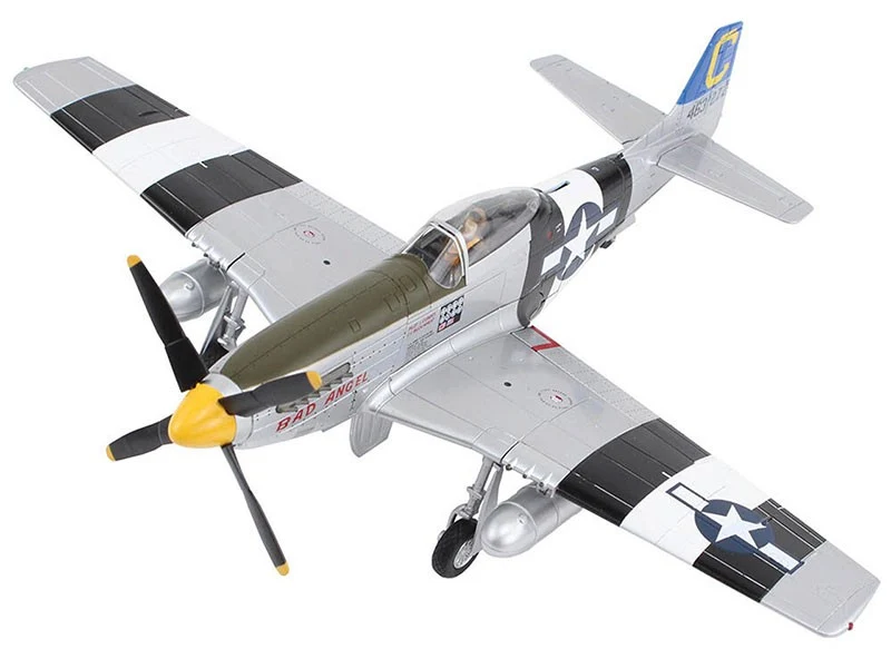 P-51D Mustang "Bad Angel" flown by Lt. Louis E. Curdes 4th FS 3rd ACG Laoag 1945 1:48