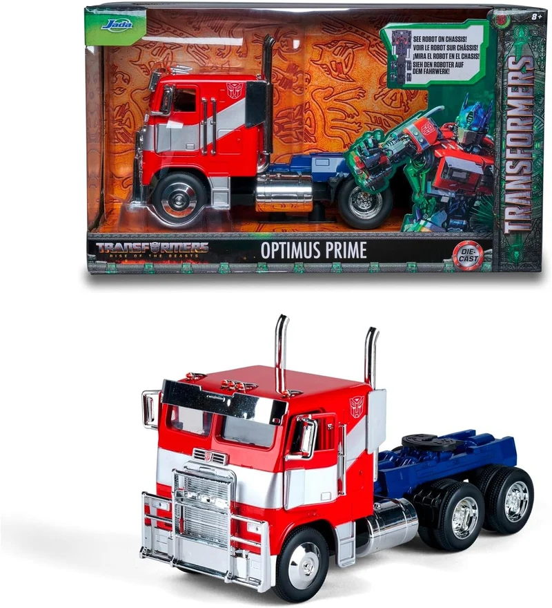Optimus Prime Heroc Autobot "Transformers 7" 1:24