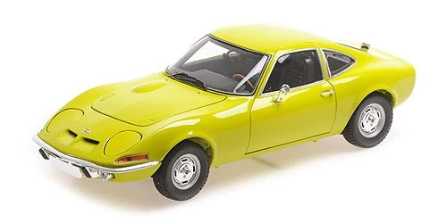 Opel Gt 1972 Yellow 1:18
