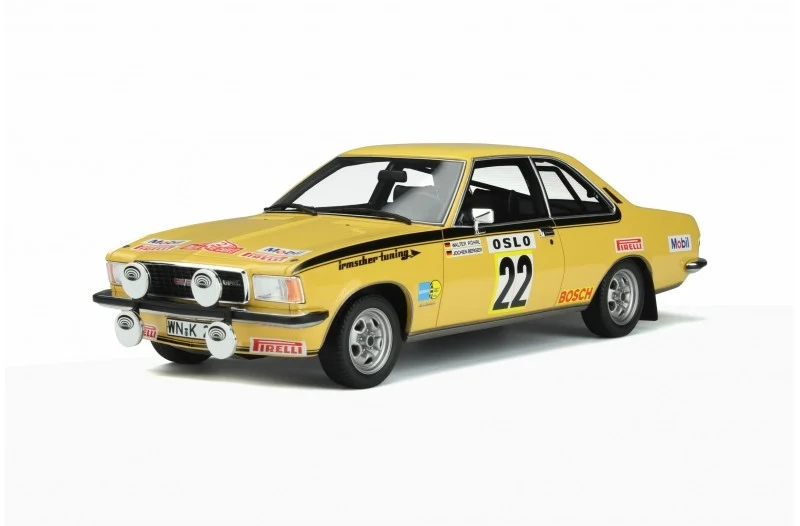 Opel Commodore GS/E Rallye Monte Carlo 1973 Irmscher Tuning Walter Röhrl - Jochen Berger 1:18