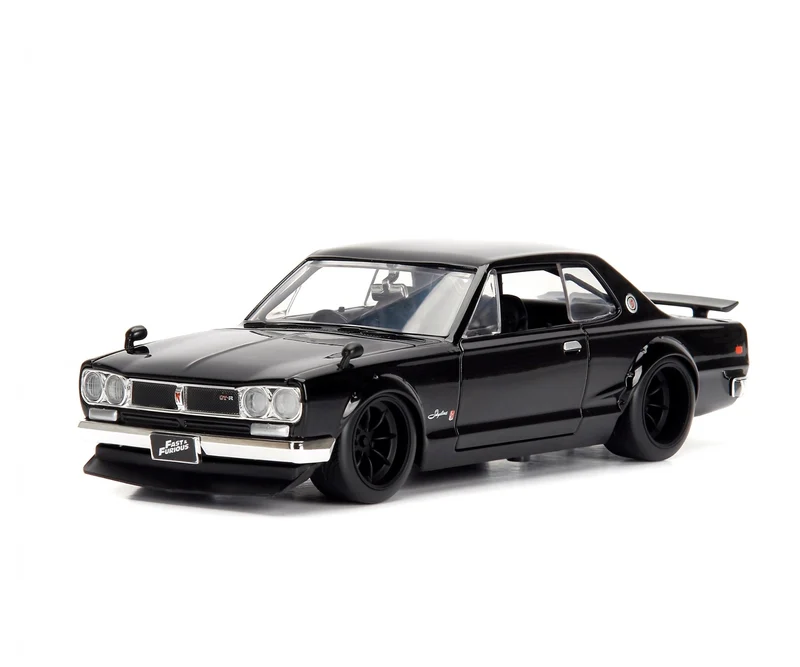 Nissan Skyline 2000 GT-R 1971 "Fast & Furious" Brian O'Connor Black 1:24