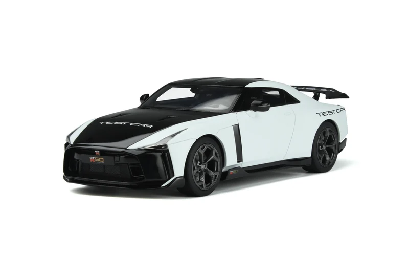 Nissan GT-R50 Test Car 2021 white / black 1:18