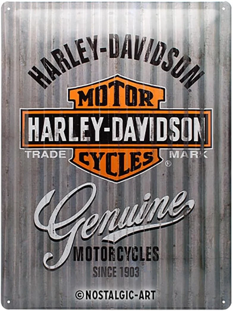 Metal Tac Signs 3D "Harley Davidson" 30*40cm