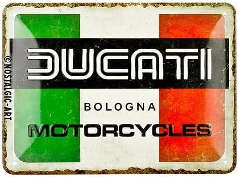 Metal Tac Signs 3D "Ducati Bologna" 20*15cm