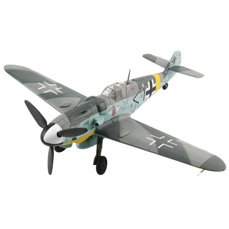 Messerschmitt BF 109G-6 "Mato Dukovac" 15. (kroat)/JG.52 Croatia Air Force Crimea April 1944 1:48