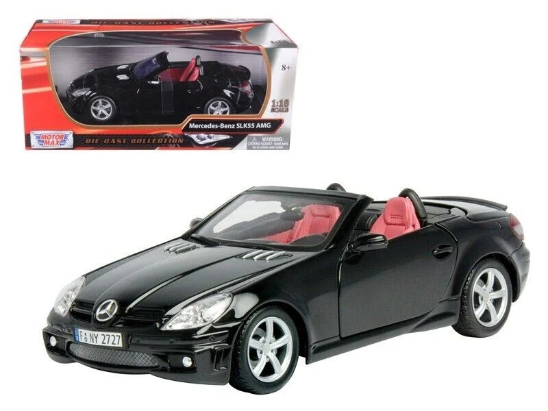 Mercedes-Benz SLK55 AMG 2005 Black 1:18