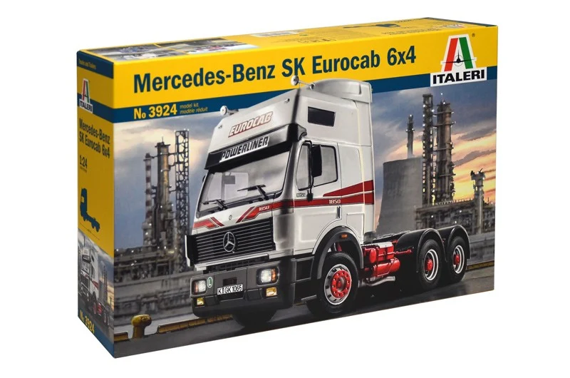 Mercedes-Benz SK Eurocab 6x4 Kit 1:24