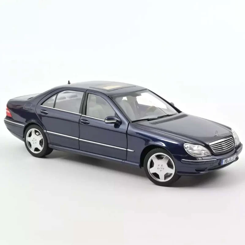 Mercedes-Benz S55 AMG 2000 Blue metallic 1:18