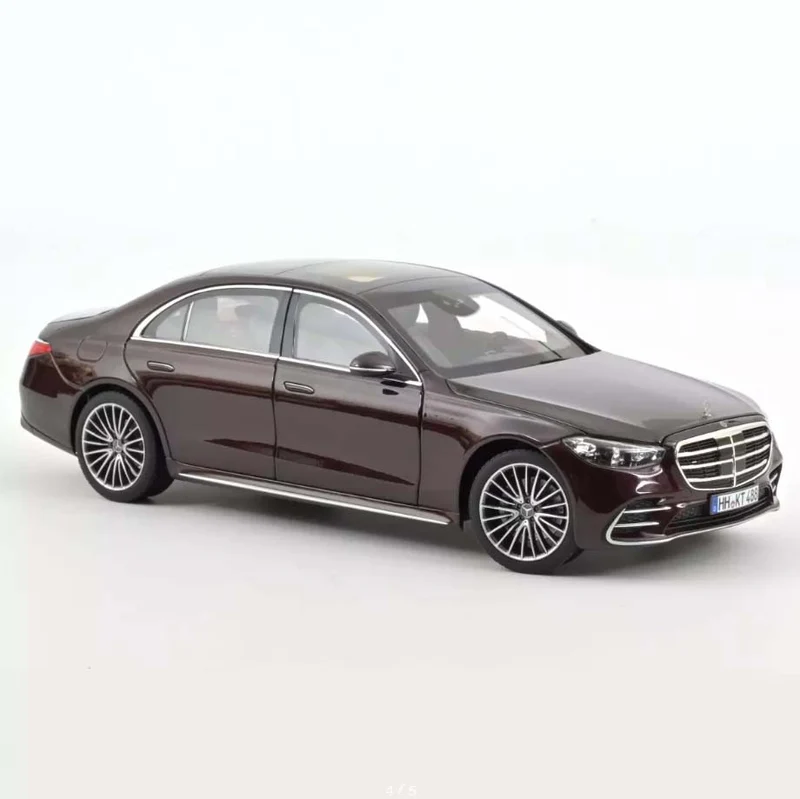 Mercedes-Benz S-Class AMG-Line 2021 Rouge métallisé 1:18