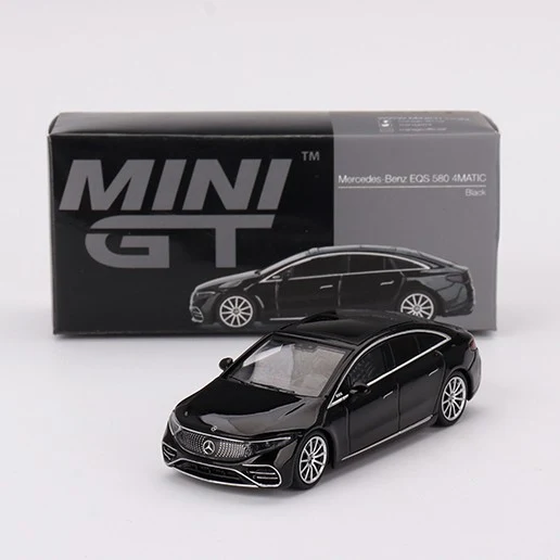 Mercedes-Benz EQS 580 4MATIC Black 1:64