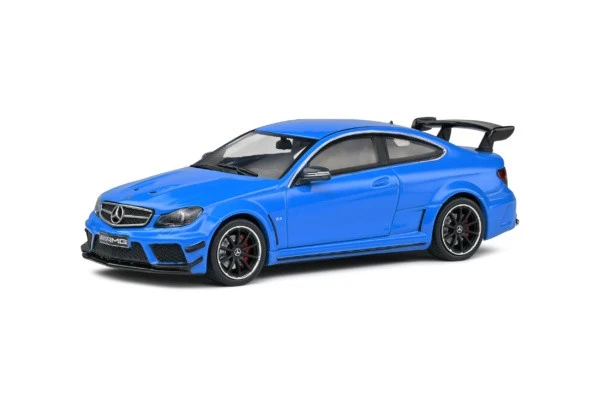 Mercedes-Benz AMG C63 Coupé Black Series light french blue 1:43
