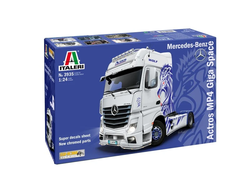 Mercedes-Benz ACTROS MP4 Giga Space Kit 1:24