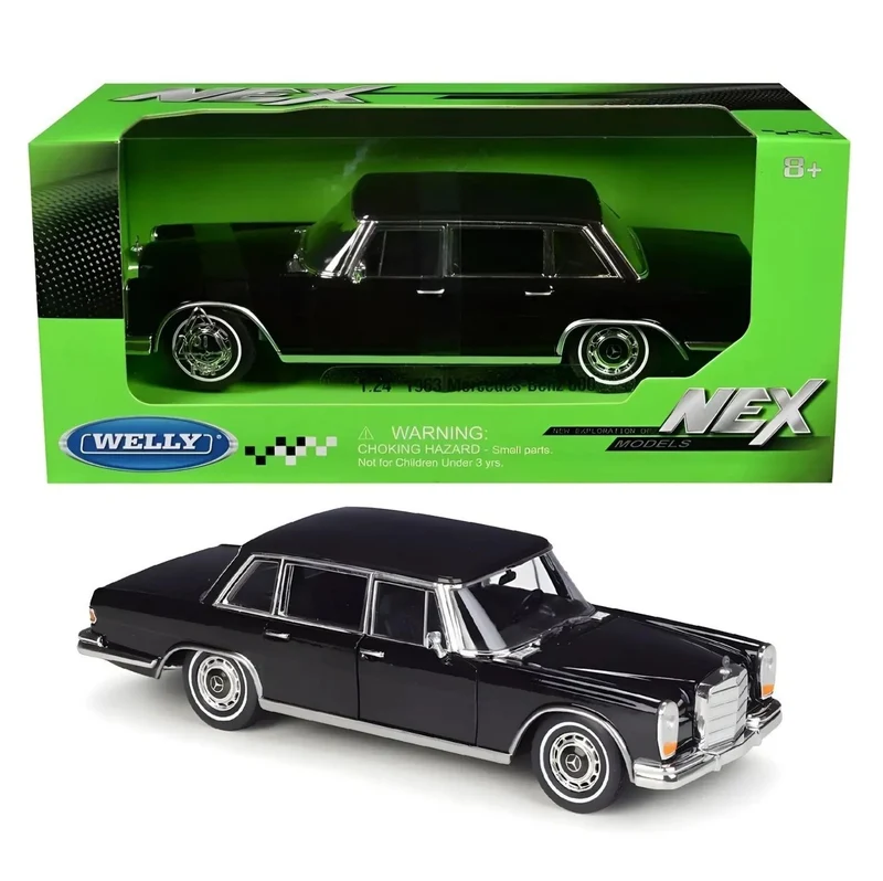 Mercedes-Benz 600 1963 black 1:24