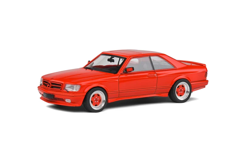 Mercedes-Benz 560 SEC 1990 AMG (C126) Signal Red 1:43