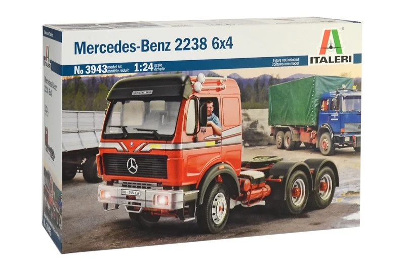 Mercedes-Benz 2238 Truck 6x4 Kit 1:24