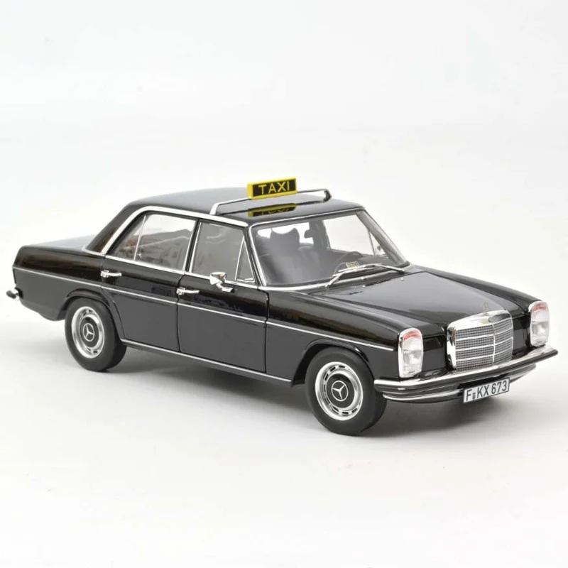 Mercedes-Benz 200 1968 Taxi Black 1:18