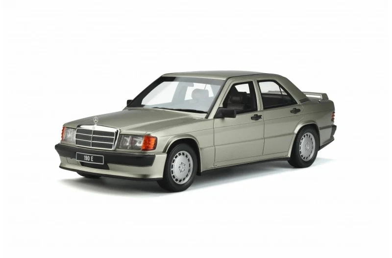 Mercedes-Benz 190E 2.5 16S (W201) 1988 Smoke Silver Metallic 1:18