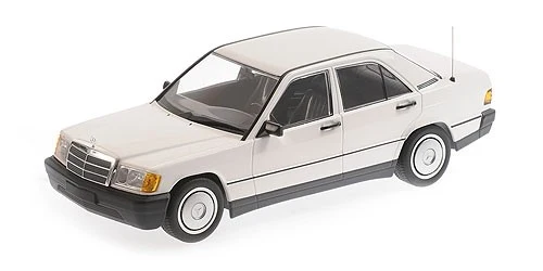 Mercedes-Benz 190E (W201) 1982 White 1:18