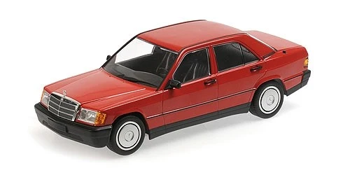 Mercedes-Benz 190E (W201) 1982 Red 1:18