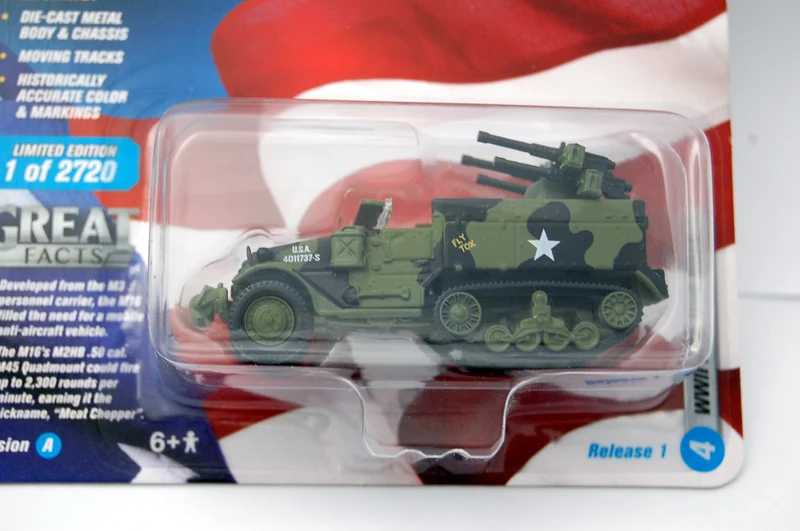 M16 Half Truck World War II 1:64 Collection 4/6