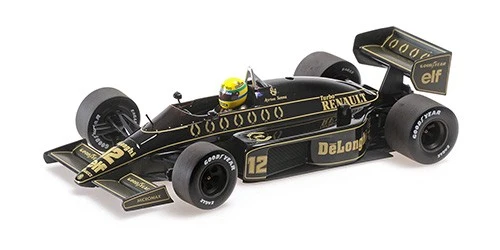 Lotus-Renault 98T F1 1986 dirty version Ayrton Senna 1:18