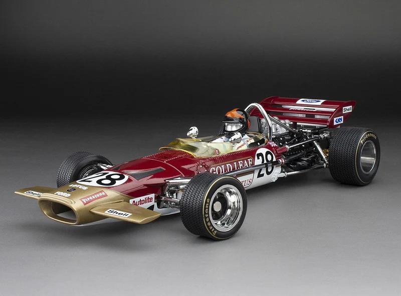 Lotus Ford 49C 1970 British GP Emerson Fittipaldi 1:18