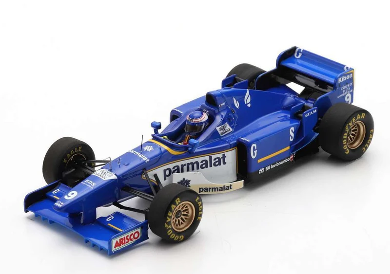 Ligier Mugen Honda JS43 F1 Winner Monaco GP 1996 Olivier Panis 1:43
