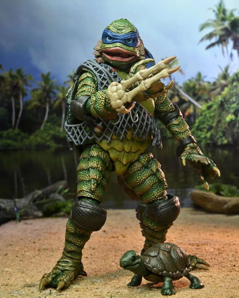 Leonardo as the Creature Universal Monsters Teenage Mutant Ninja Turtles AF 17cm/h