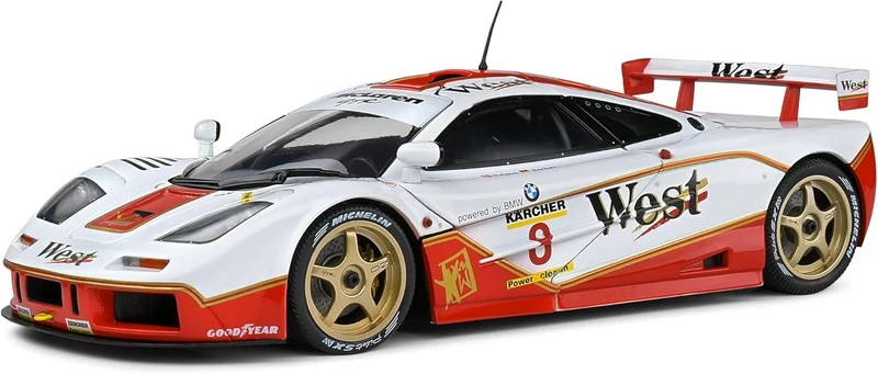 McLaren F1 GTR BMW V12 Team West Endurance 1995 John Nielsen - Thomas Bscher 1:18