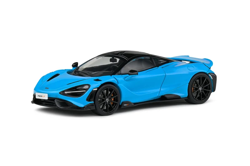McLaren 765LT 2020 curacao blue 1:43