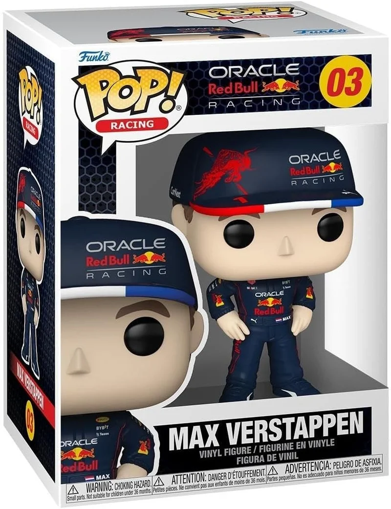 Max Verstappen Funko F1 2022 Figure Pop