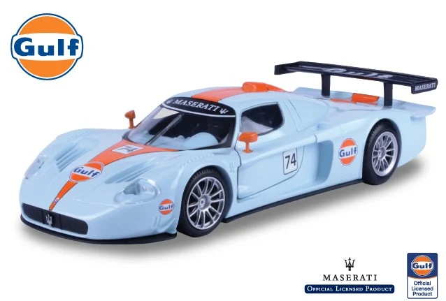 Maserati MC12 Corsa "Gulf" light blue/orange 1:24