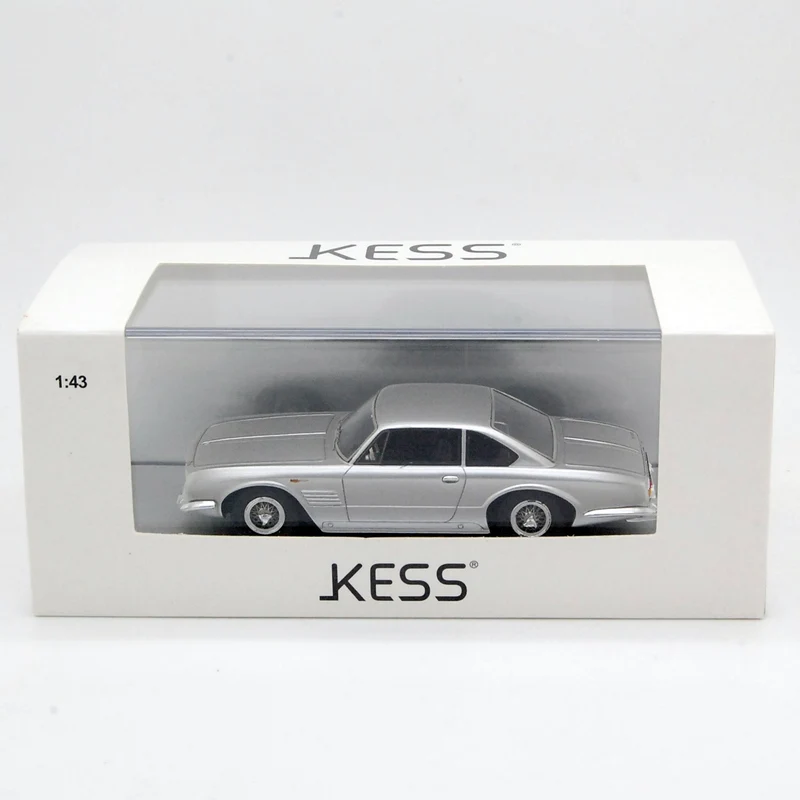 Maserati 5000GT Coupe 1961 Silver personal car F. Innocenti 1:43
