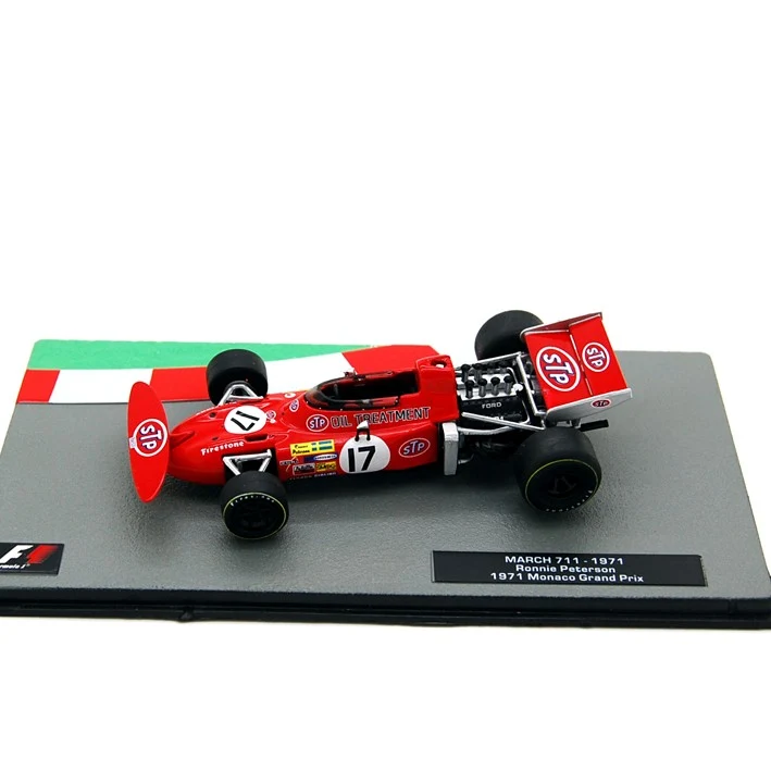 March 711 Ford Cosworth DFV Monaco Gp 1971 Ronnie Peterson 1:43