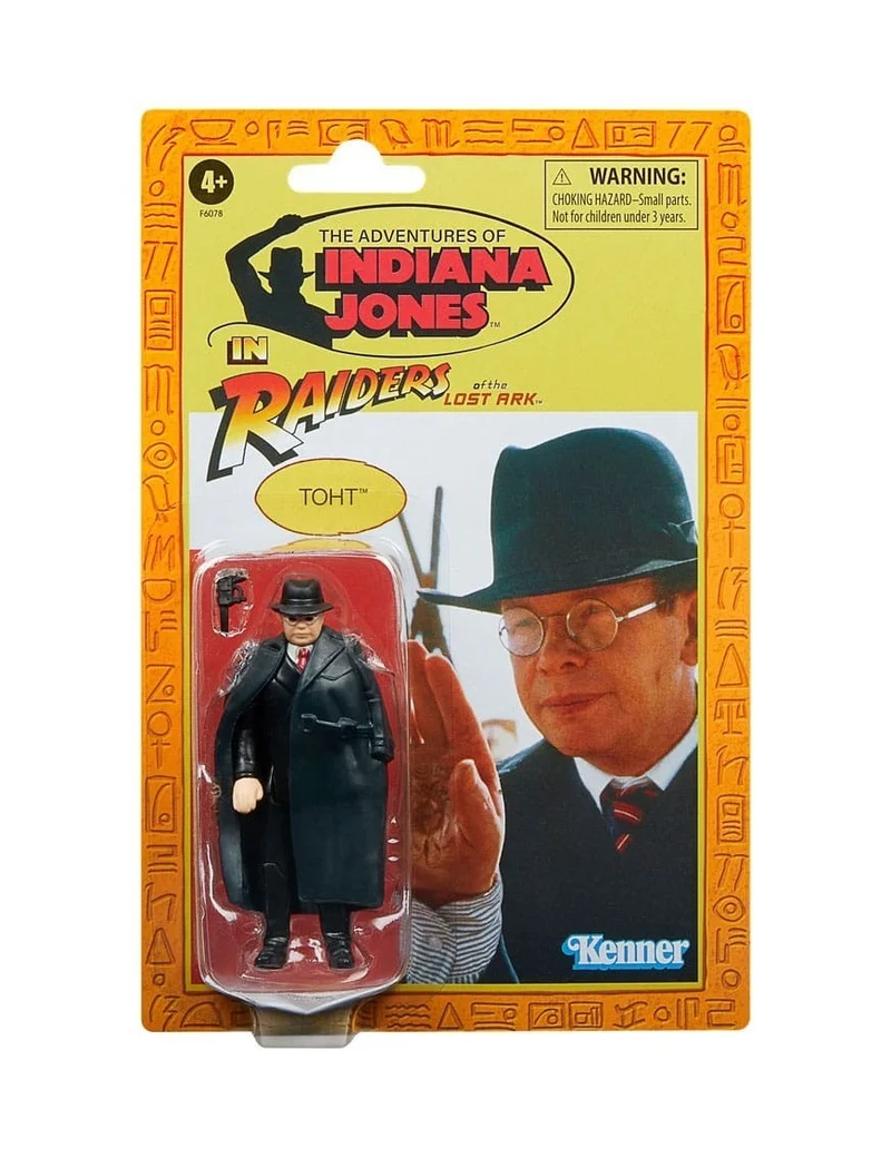 Major Arnold Toht Indiana Jones Retro Collection "Raiders of the Lost Ark" Action Figure 10cm-h