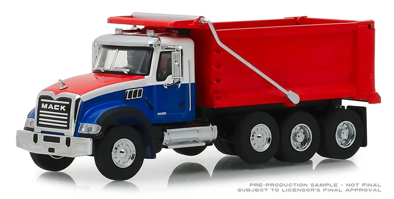 Mack Granite Dump Truck 2019 Super Duty 1:64