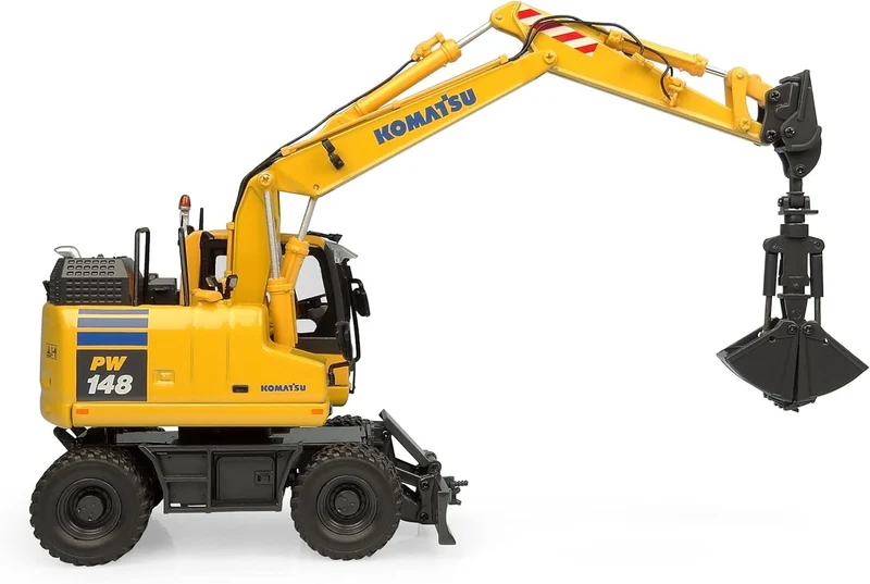 Komatsu PW148-11 Escavatore su ruote con benna e escavatore 1:50