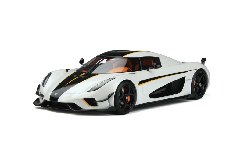 Koenigsegg Regera 2018 Crystal white 1:18