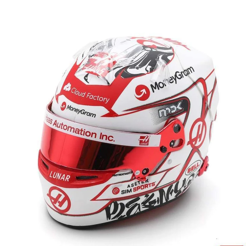 Kevin Magnussen Casco Bell Helmet F1 2023 Kevin Magnussen MoneyGram Haas 2023 Singapore GP 1:5