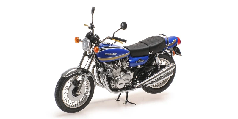 Kawasaki 900 Z1 Super 4 1972 Blue Metallic 1:12