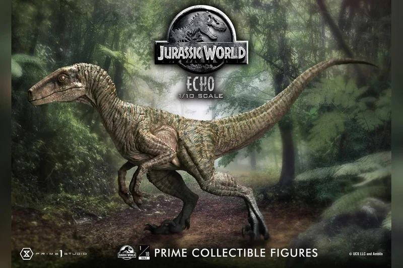 Jurassic World Echo Prime Collectible Figure Series Statue 1:10