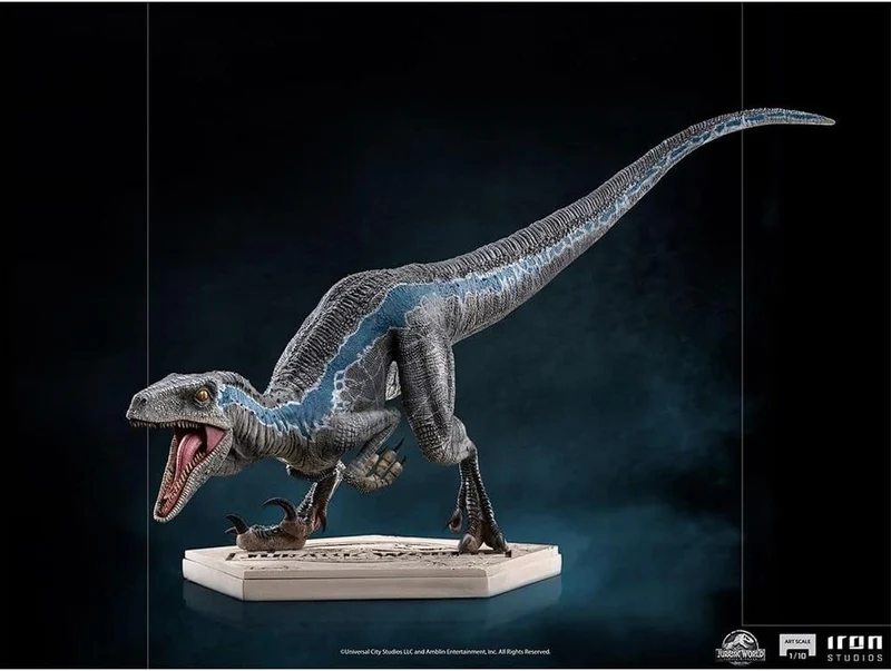 Jurassic World "Fallen Kingdom" Blue Prime Collectible Figure Series Statue 1:10