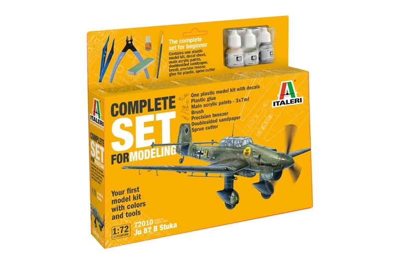 Junker Ju-87B Stuka - Complete Set For Modeling 1:72