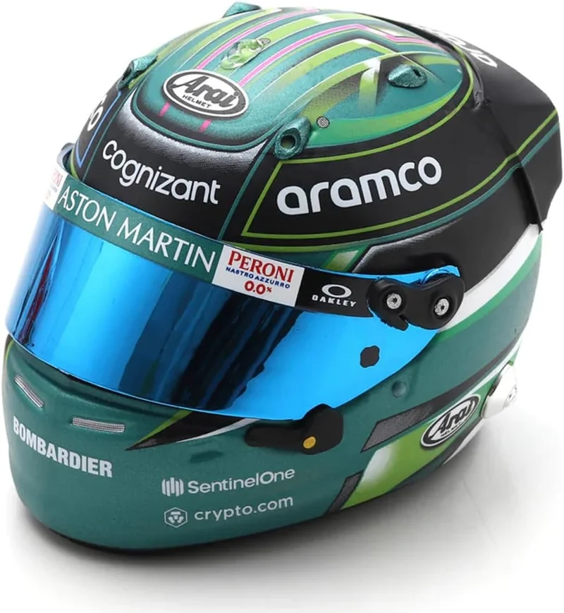 Jessica Hawkins Bell Helmet F1 2023 Aston Martin AMR23 1:5