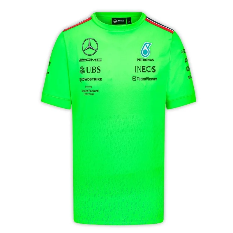 Mercedes-AMG Petronas F1 2023 Set Up T-Shirt acid green