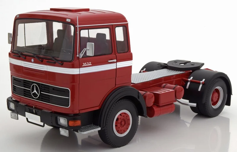 Mercedes LPS 1632 1969 Red Black White 1:18