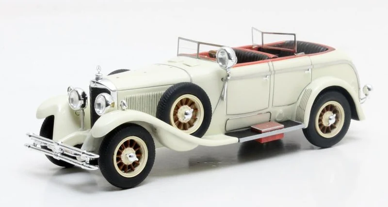 Mercedes Benz Model K 1926 Torpedo Saoutchik white 1:43