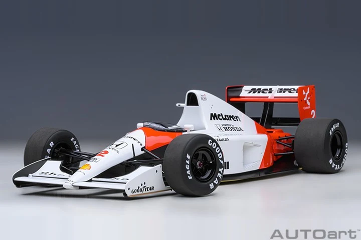Mclaren Honda MP4/6 F1 Japanese GP 1991 Mclaren Logo Gerard Berger 1:18